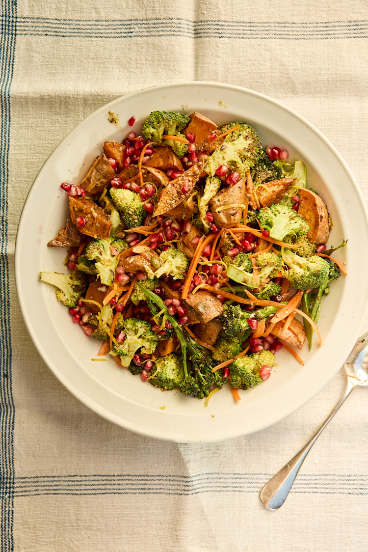 Charred Broccoli & Sweet Potato Power Bowl