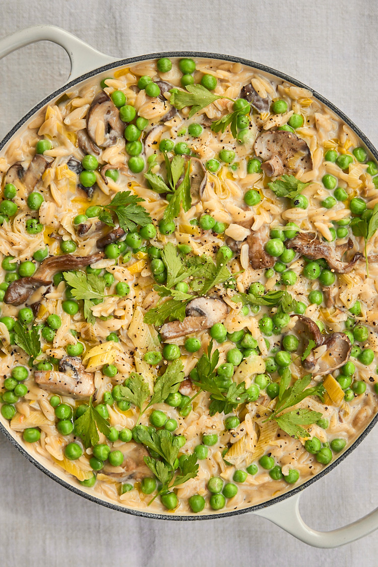 Creamy Mushroom Orzotto