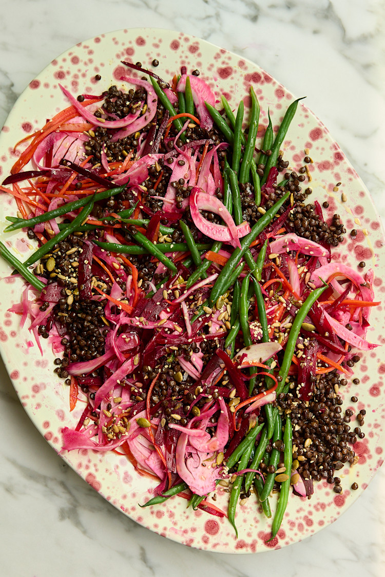 Beetroot, Fennel & Puy Lentil Salad