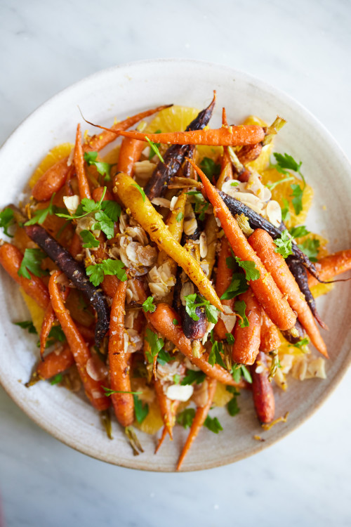 Balsamic Roasted Carrots 