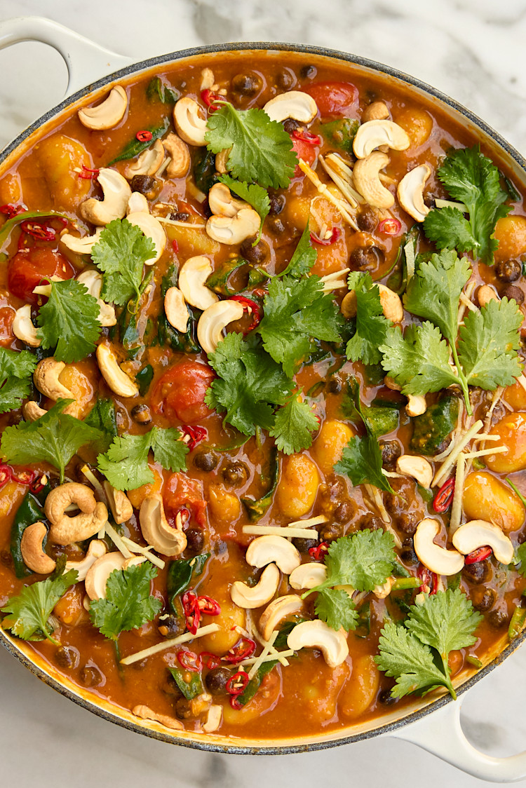 Creamy Butter Bean & Spinach Curry