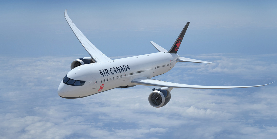 Air Canada's New Livery