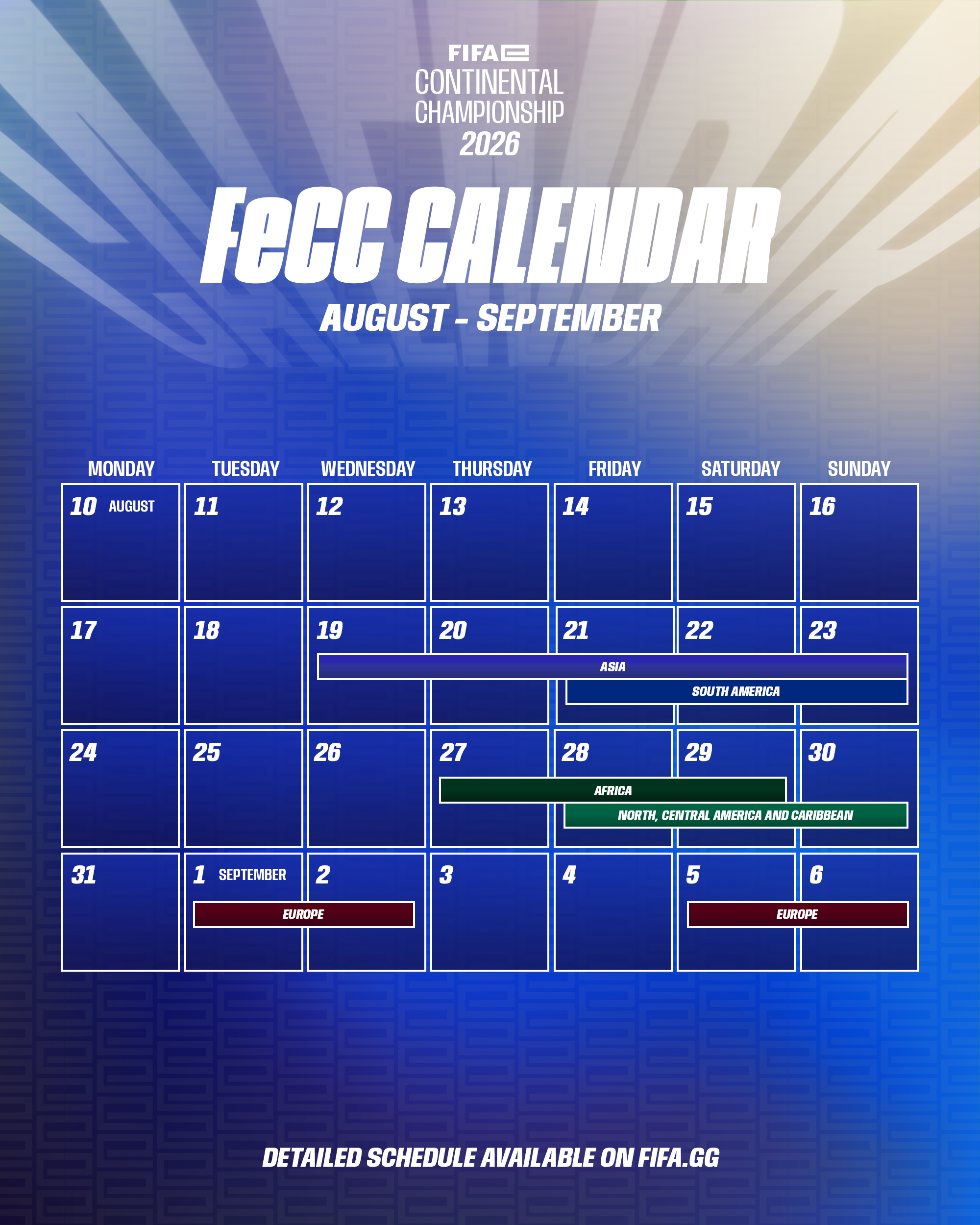 FeCC Calendar