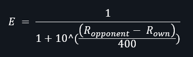 Expected Result Calculation World Ranking