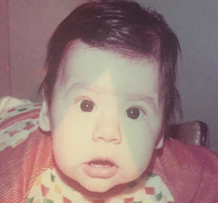 Baby photo of Bruno Guerrero, Chief Operation Officer
