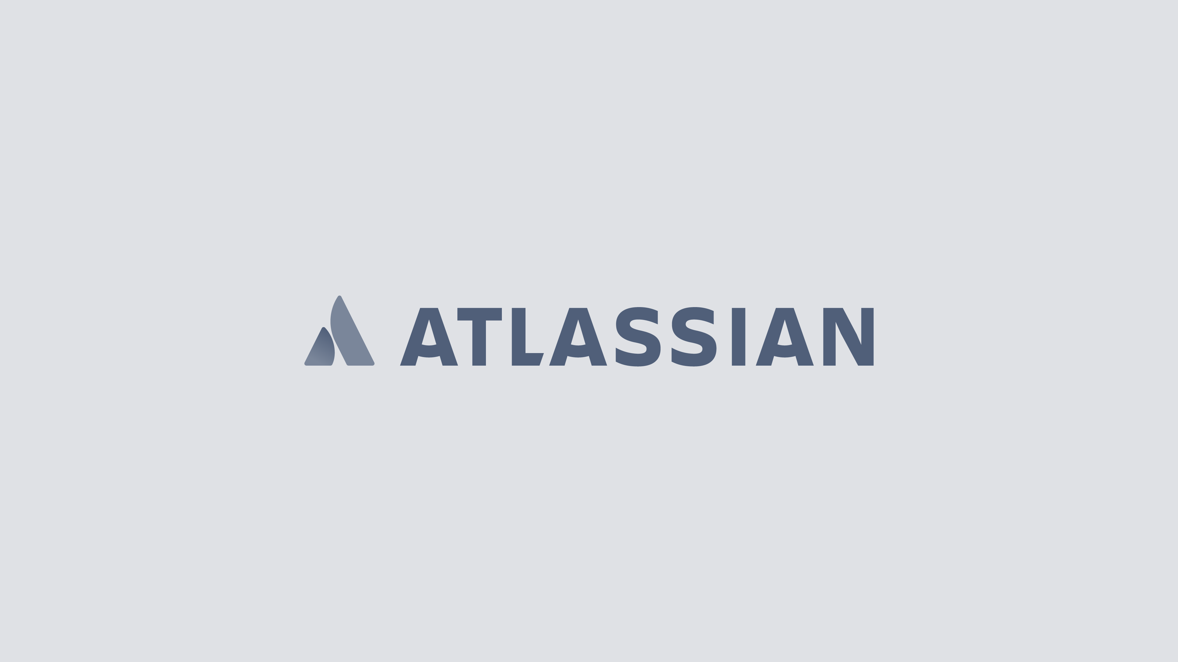 Atlassian grey logo. 