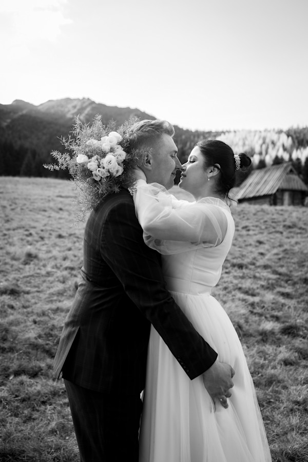 Iwona i Grzegorz w Tatrach