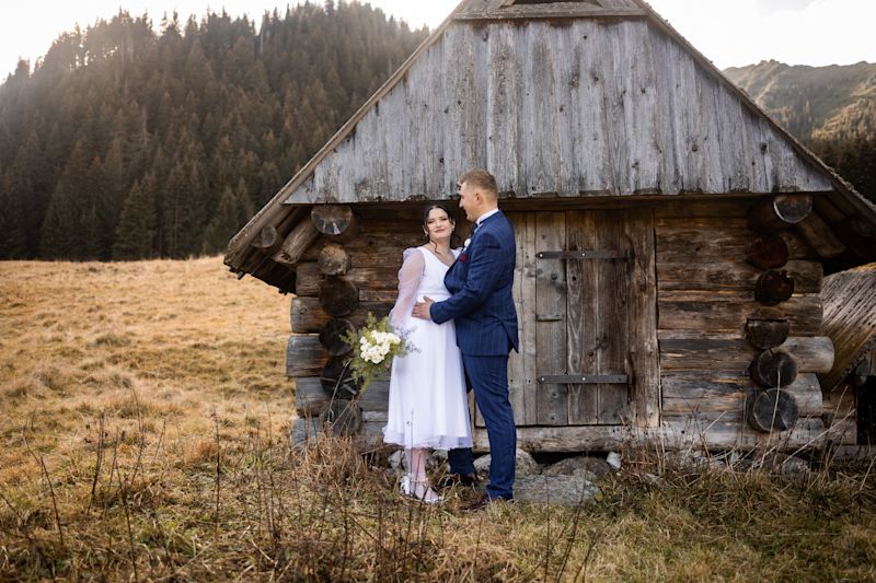 Iwona i Grzegorz w Tatrach