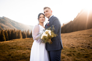 Iwona i Grzegorz w Tatrach