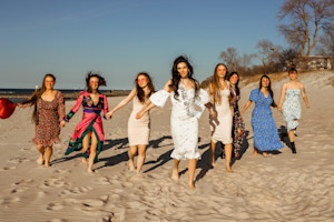 Wieczór panieński na plaży