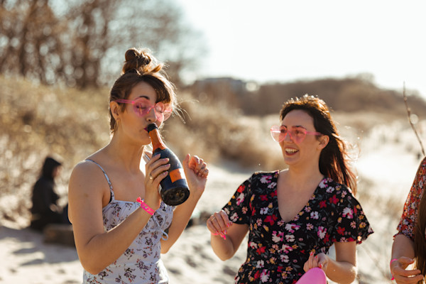 Wieczór panieński na plaży
