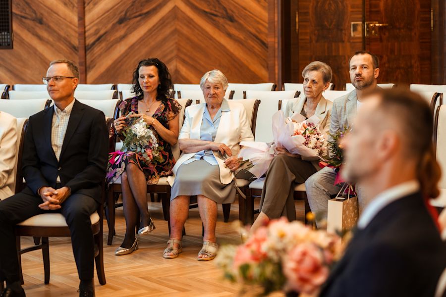 Ślub cywilny i sesja o zachodzie słońca