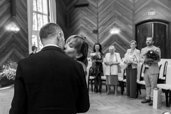 Ślub cywilny i sesja o zachodzie słońca