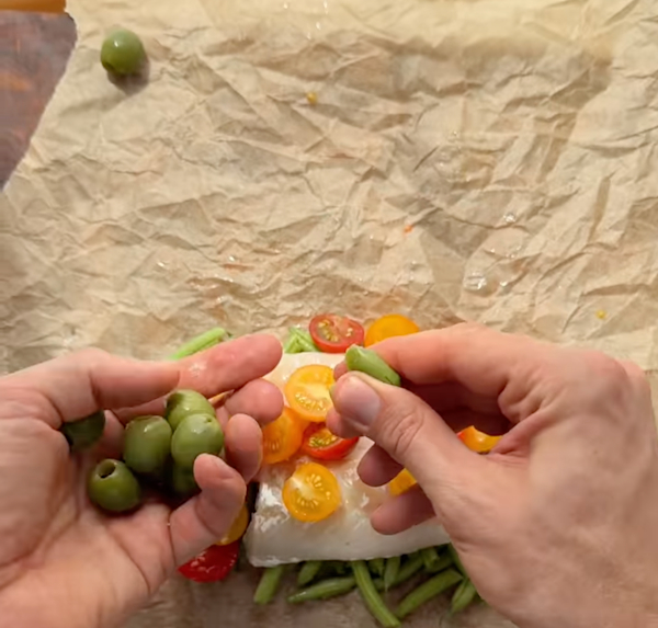 parchment paper fish