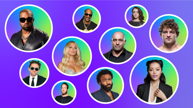 Cover Image for Top 10 Celebrities Keen on Crypto in 2021