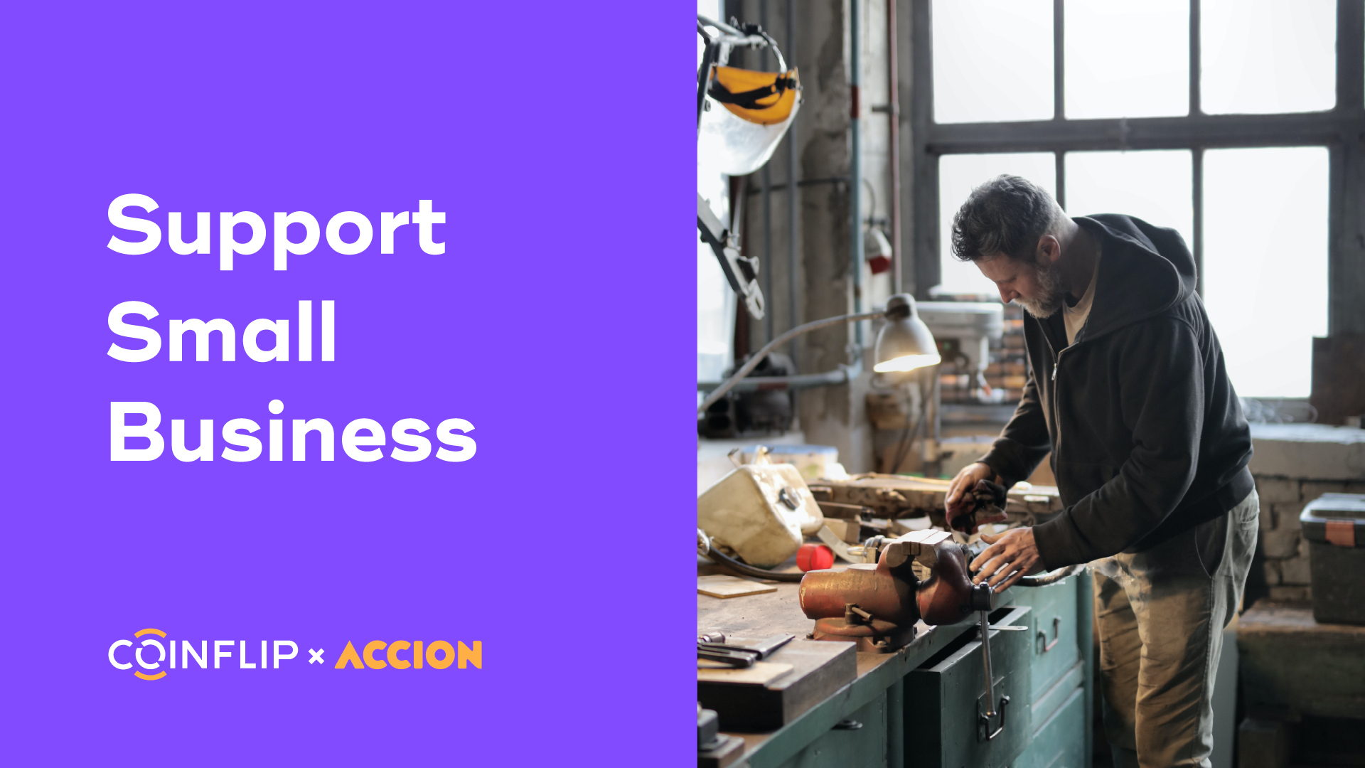 Cover Image for Give Back this Holiday Season with CoinFlip and Accion