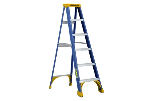 A fibreglass ladder