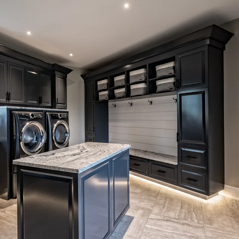 Custom laundry room
