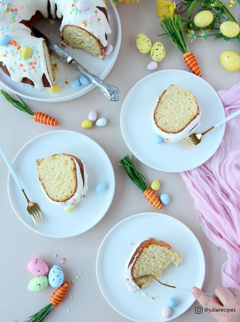 Cake is served