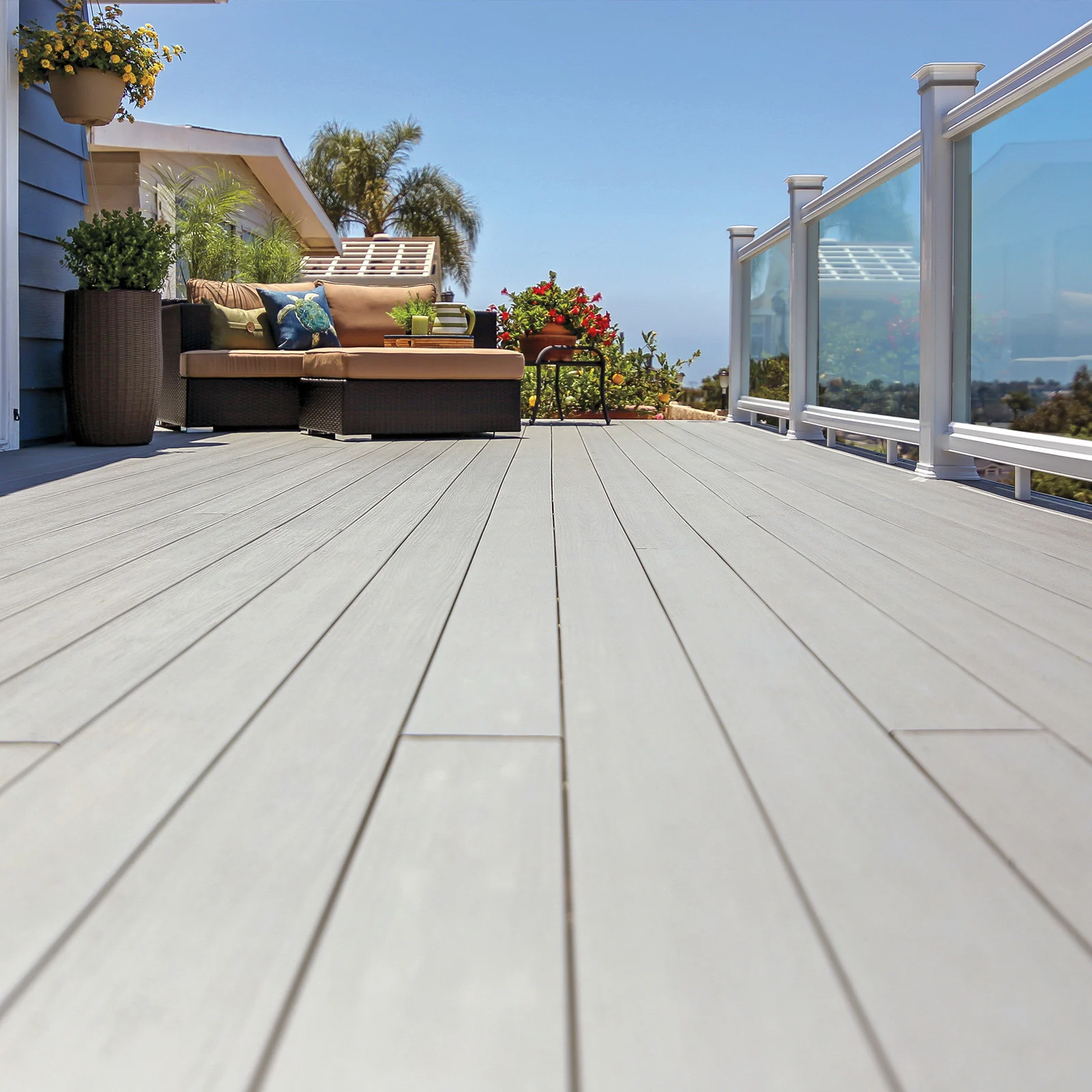Terrasses en PVC
