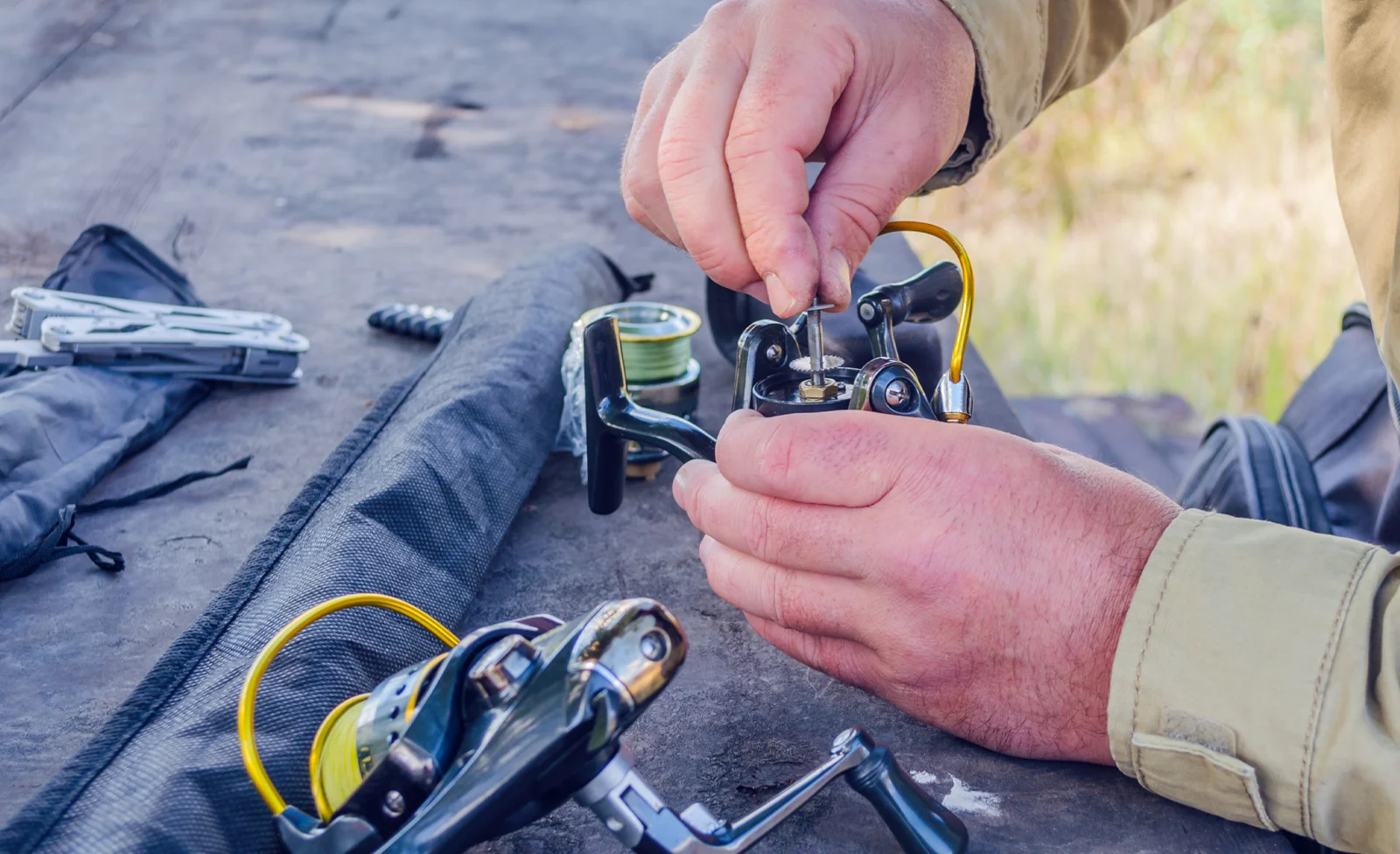 How to clean and prepare your fishing reel