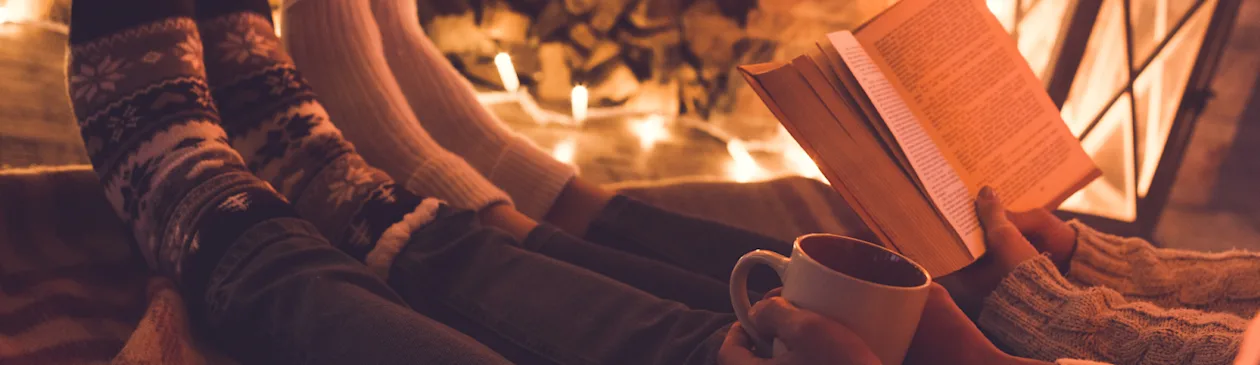 Fall into Cozy Banner 2025