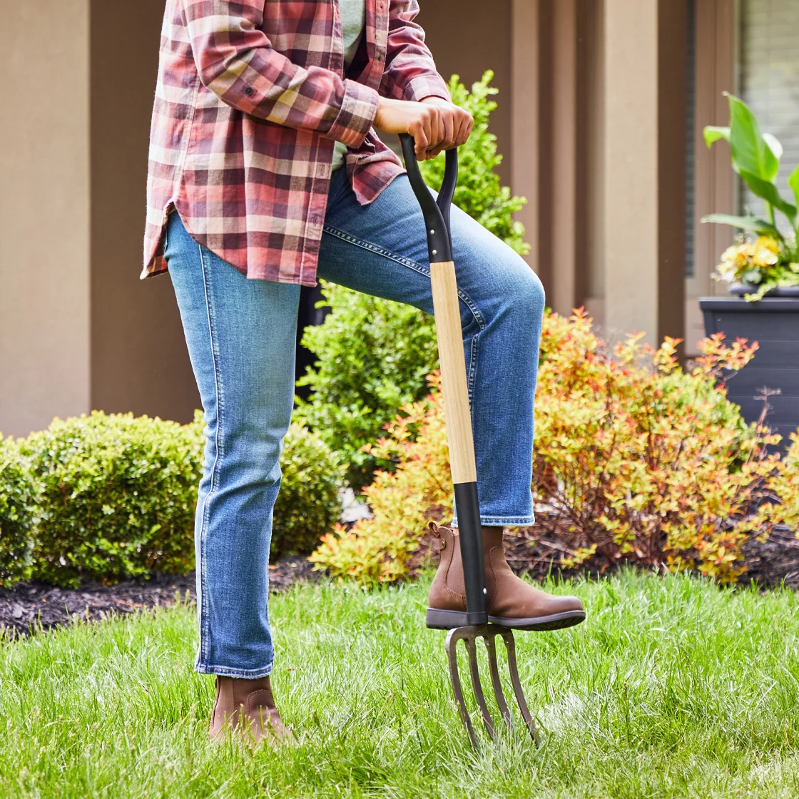 Someone aerate their lawn.