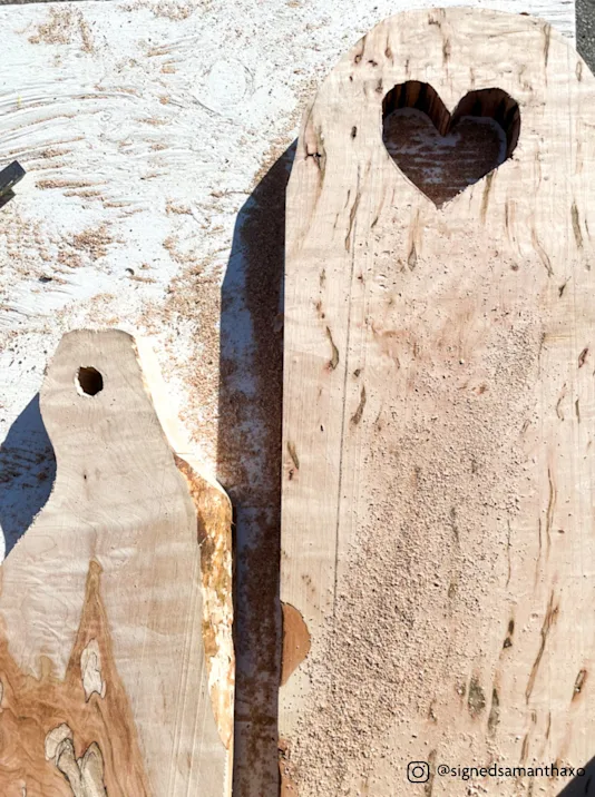 Step 2: Cutting & Sanding