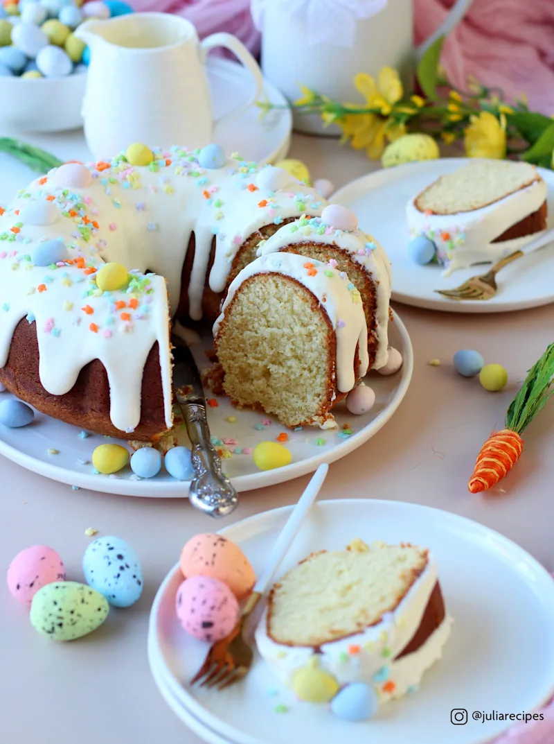 Slice cake
