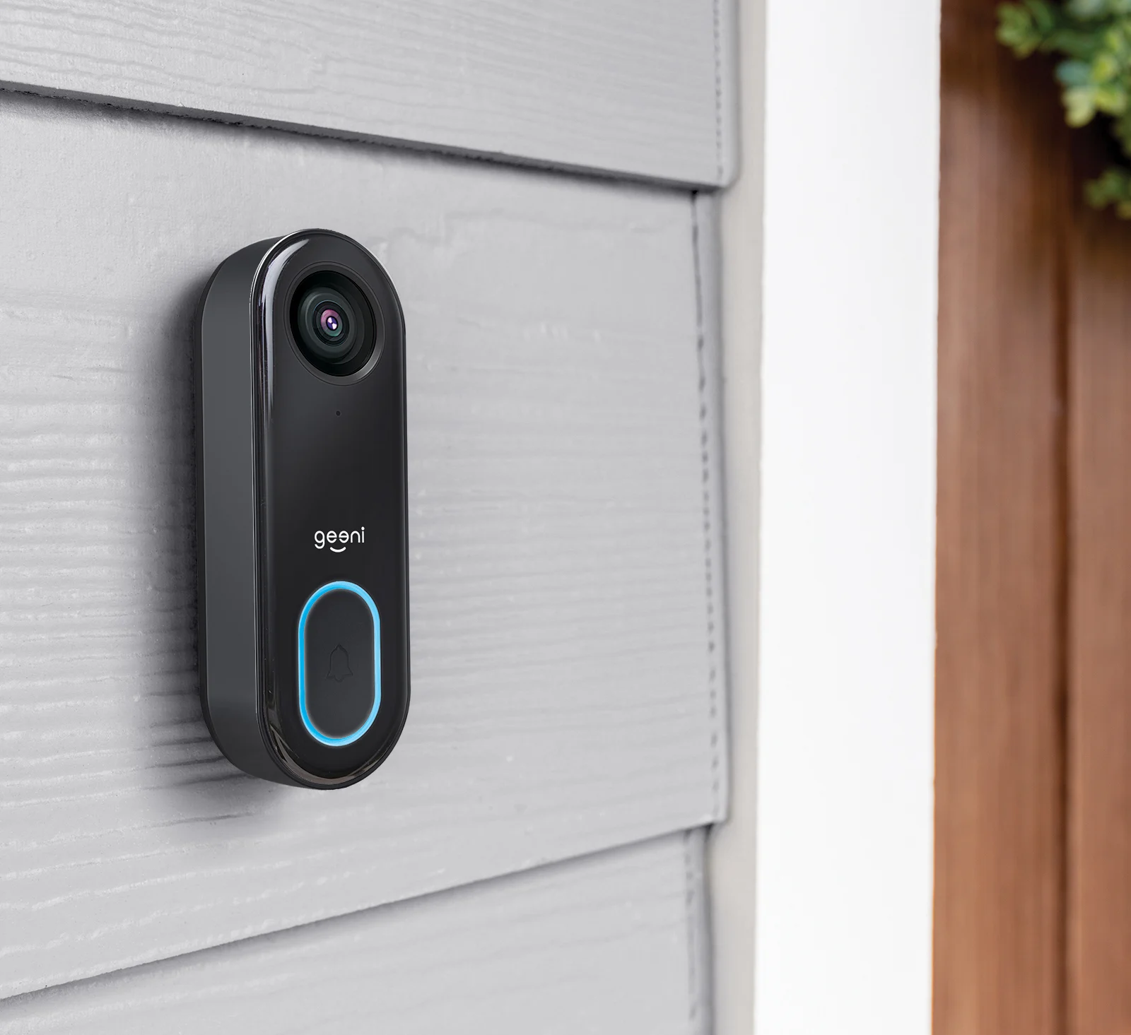 A wired home security camera
