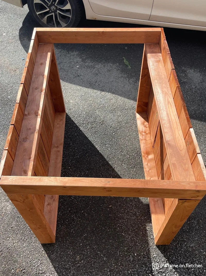 Build two side walls