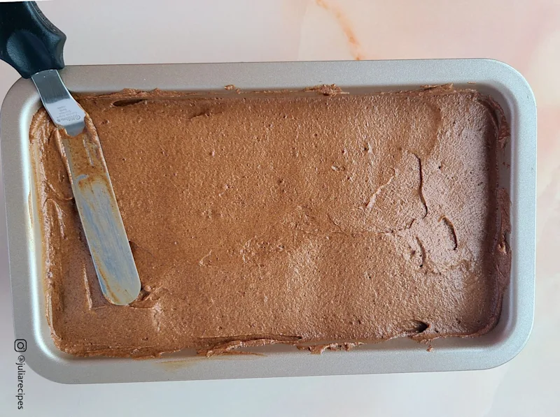 Smooth the batter