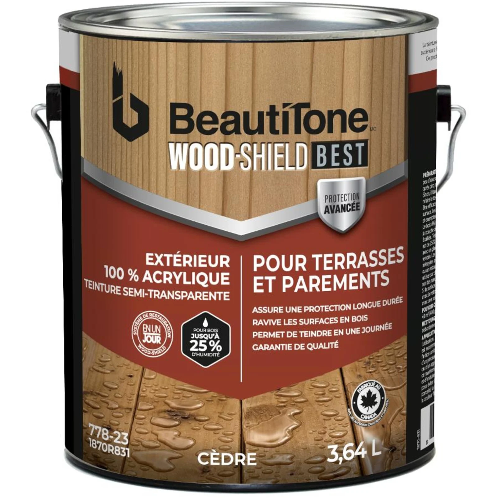 Teinture acrylique