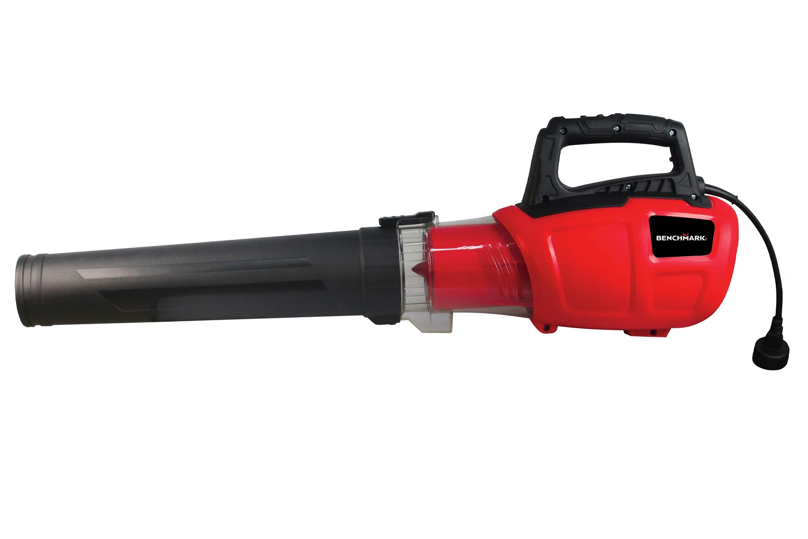 A corded electric leaf blower