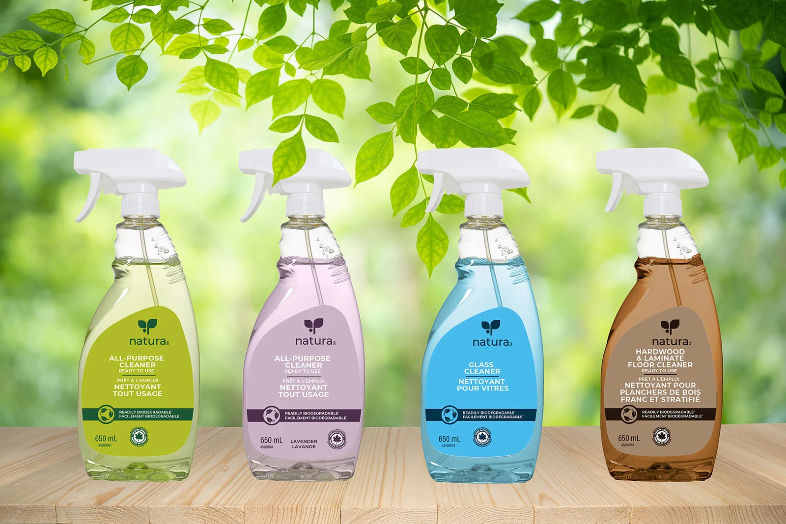 Natura cleaning products