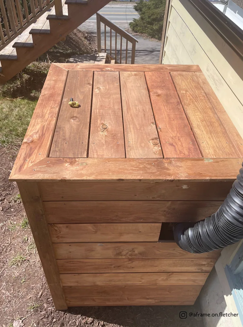 Attach the downspout