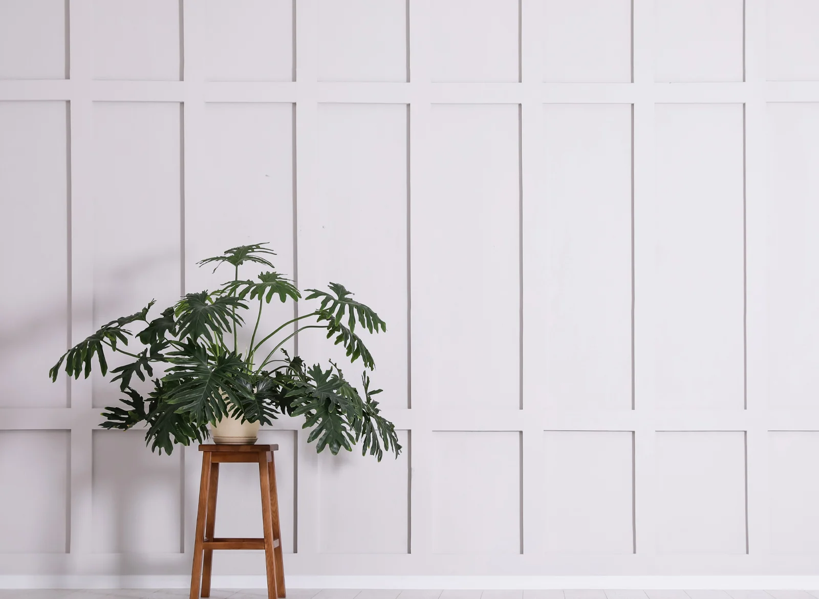 Board and batten panelling
