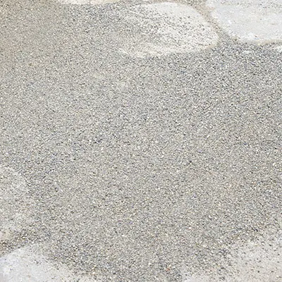 Surface de pavés en sable polymère