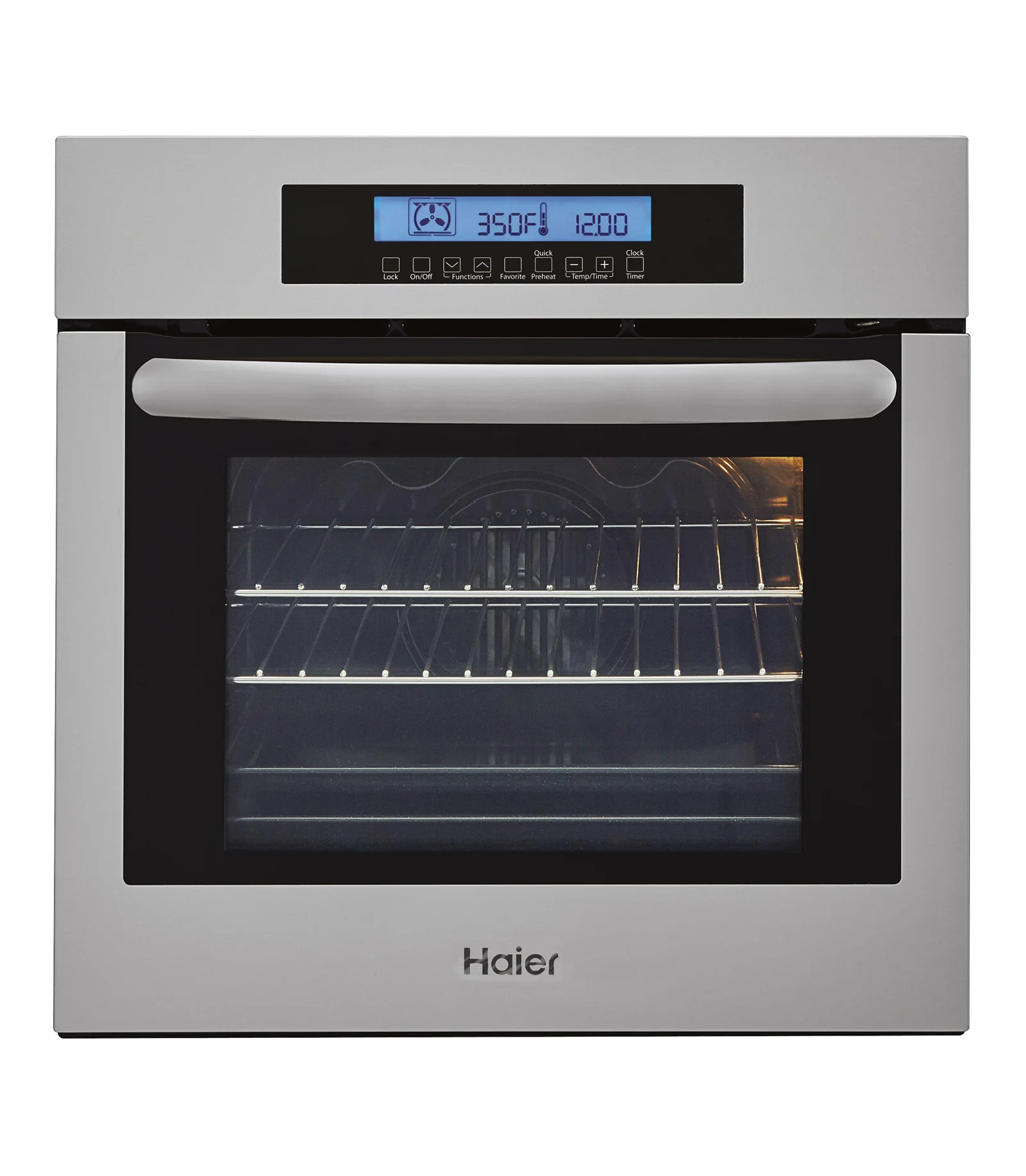 A wall oven