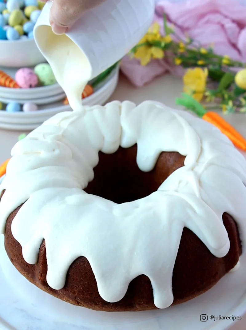 Adding the icing
