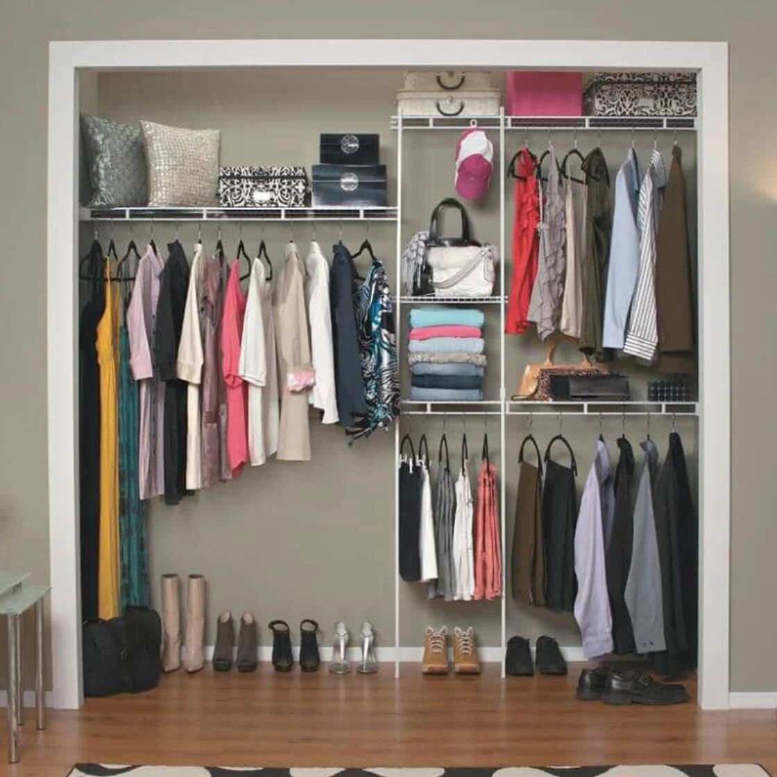 Organized closet