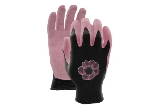 A pair of garden gloves