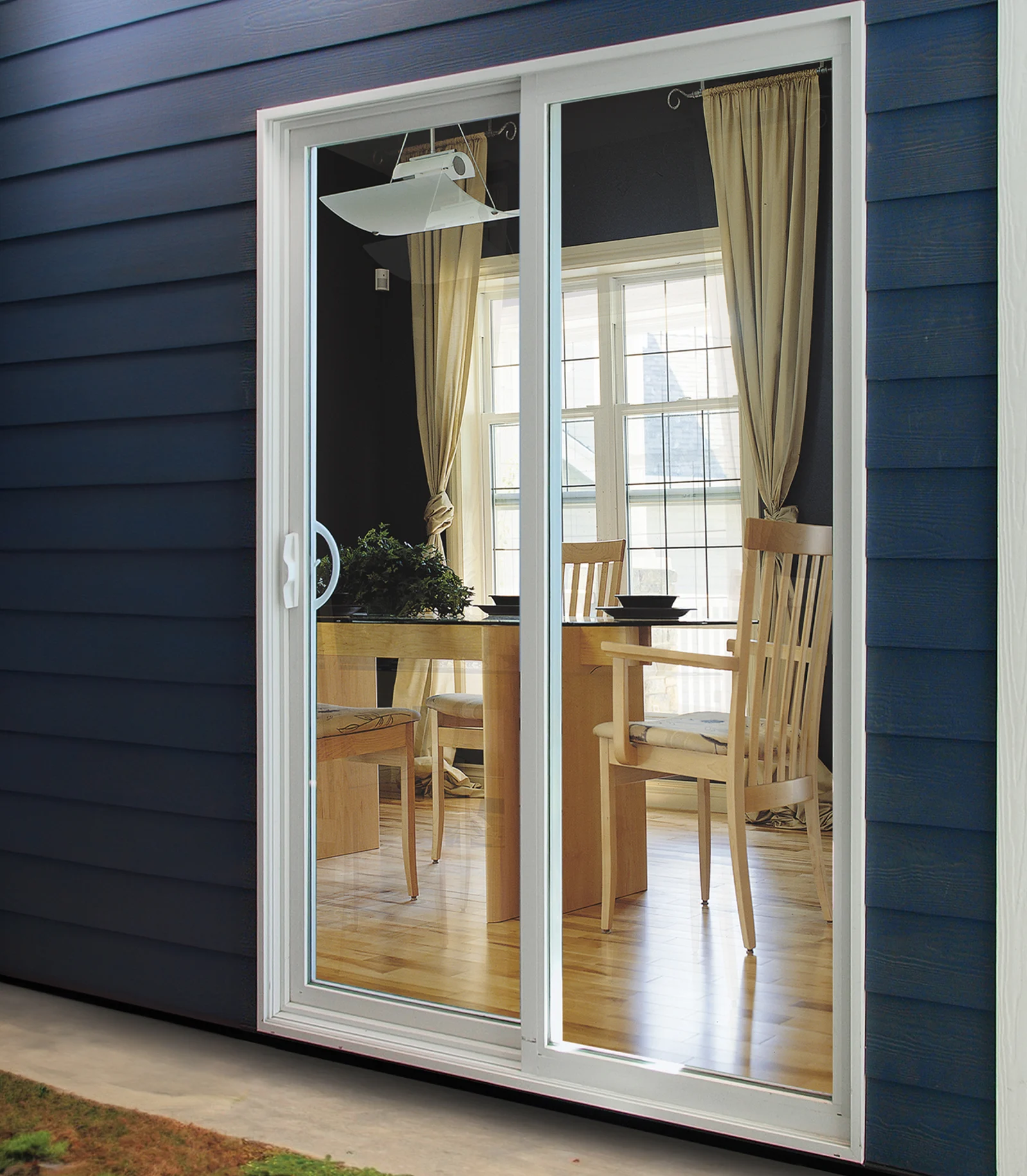 Sliding exterior doors