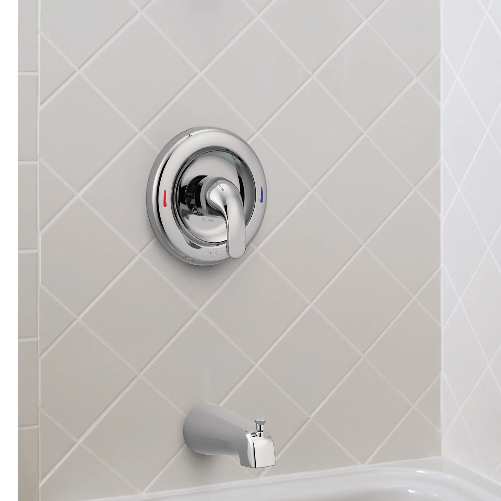 A tub faucet
