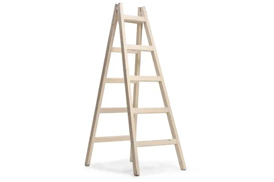 A wooden ladder