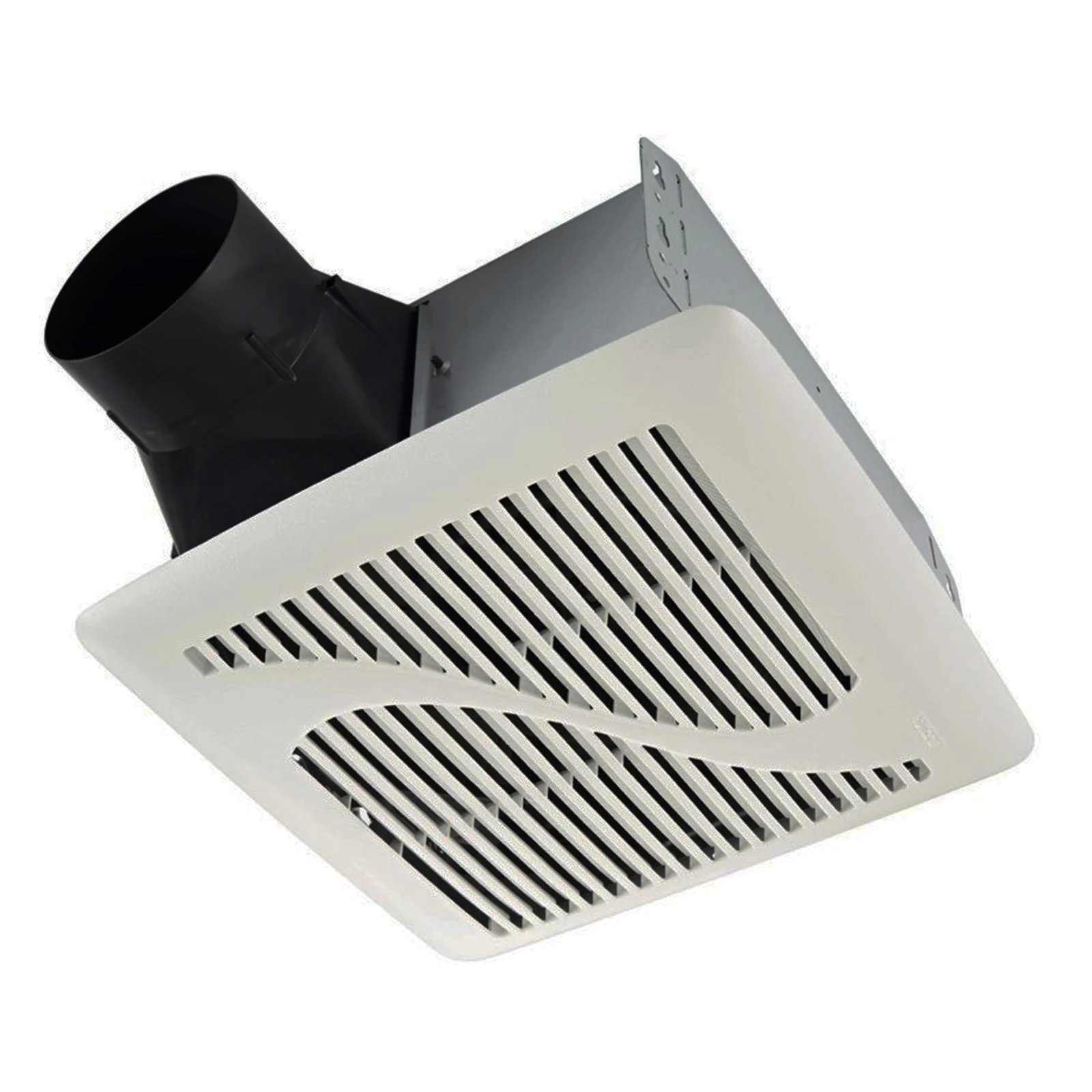 A ceiling insert bathroom fan