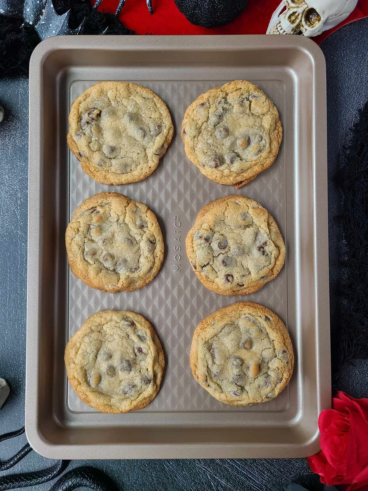 Step 8 - Vampire cookies - baked cookies