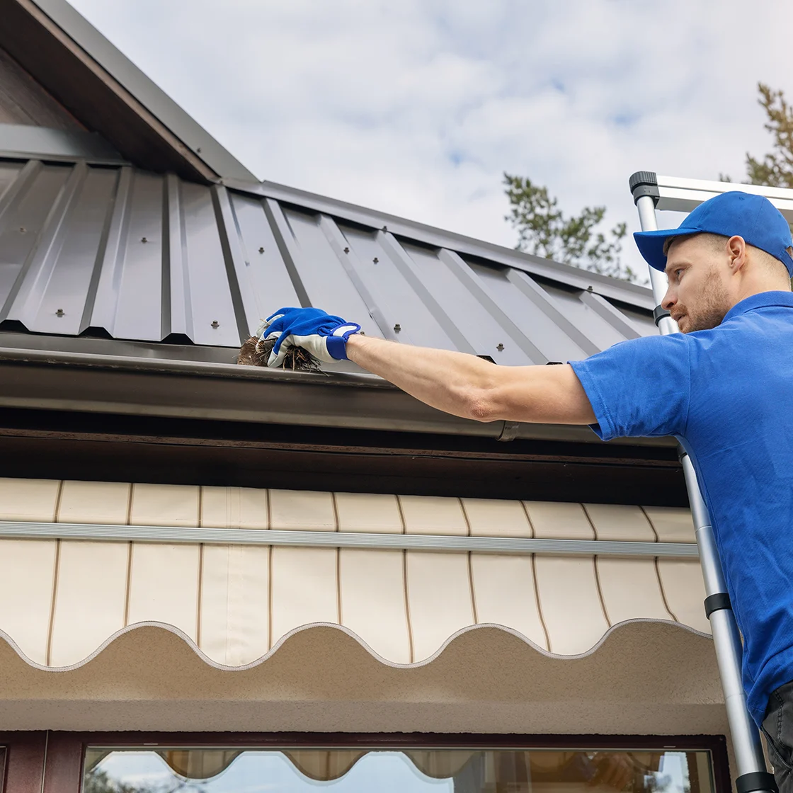 clearing their gutters 1120x1120