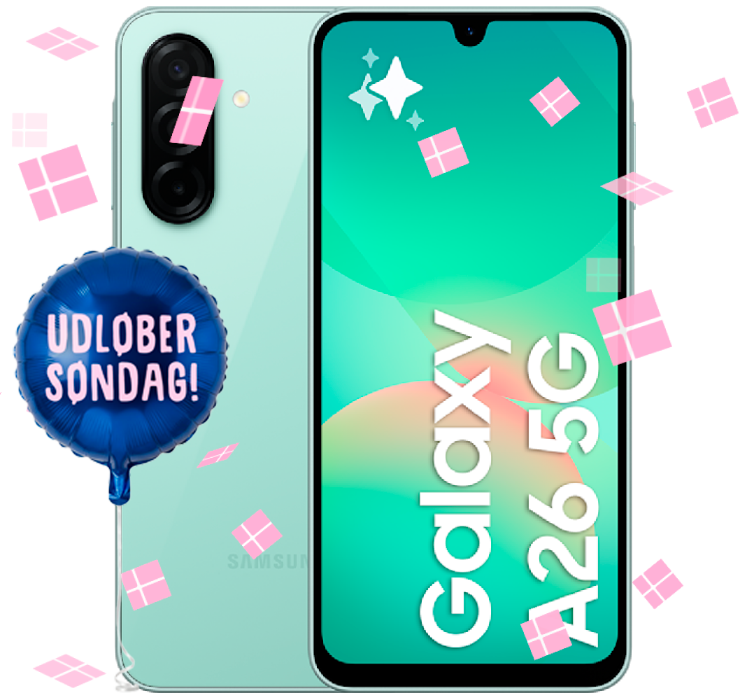 Samsung Galaxy A26 5G Mint fødselsdag