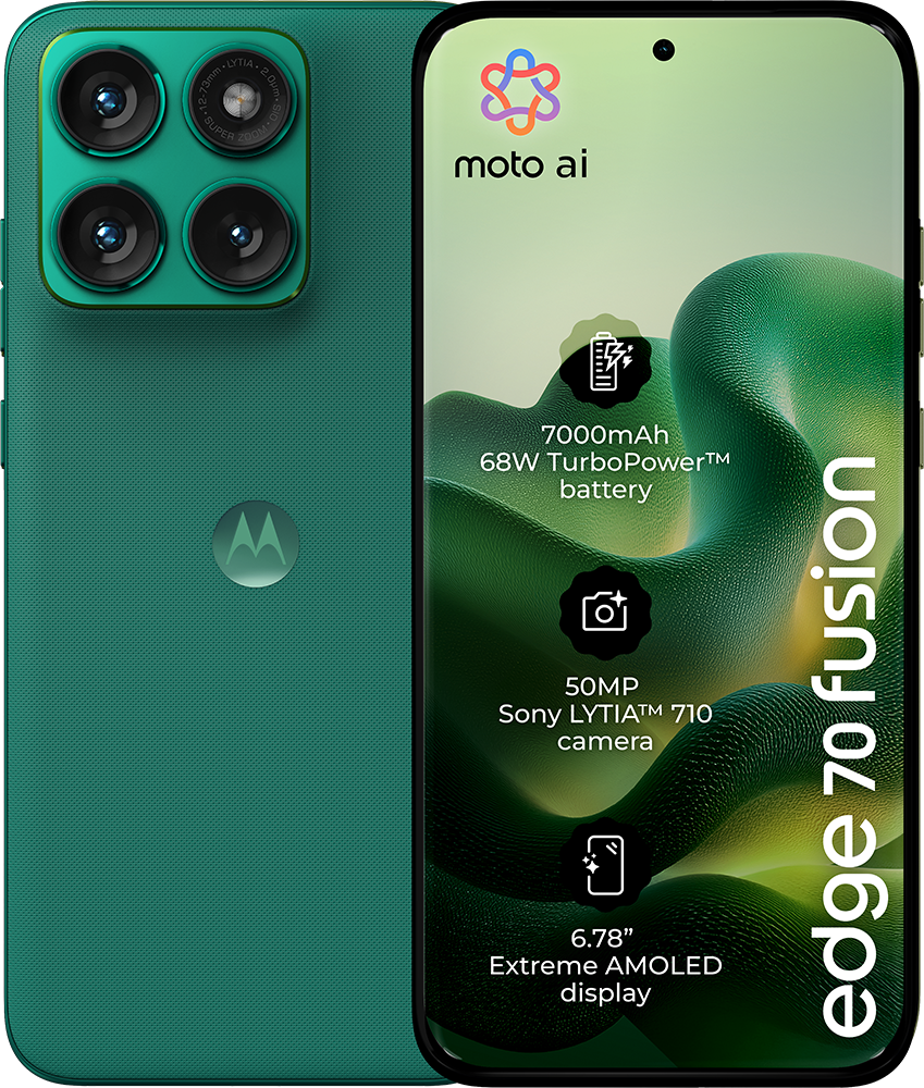 Motorola Edge 70 Fusion Sporting Green 1